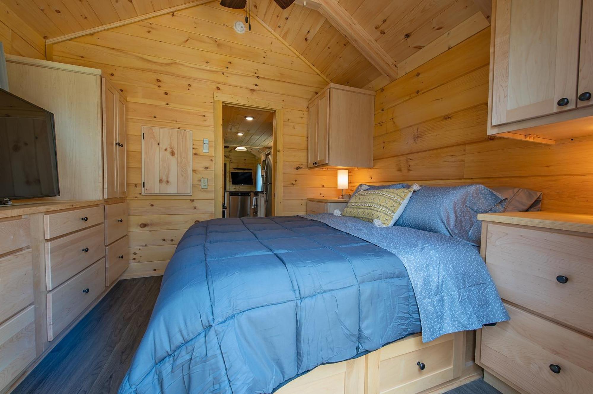 Meg Cabin Tiny Rustic Comfort On Lookout Mtn Chattanooga Esterno foto