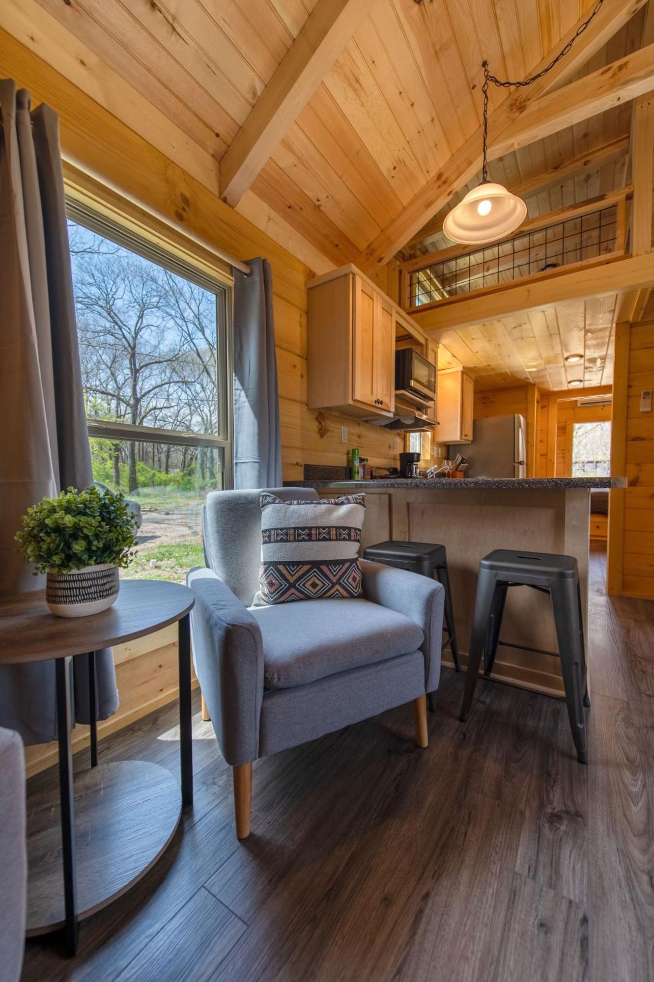 Meg Cabin Tiny Rustic Comfort On Lookout Mtn Chattanooga Esterno foto