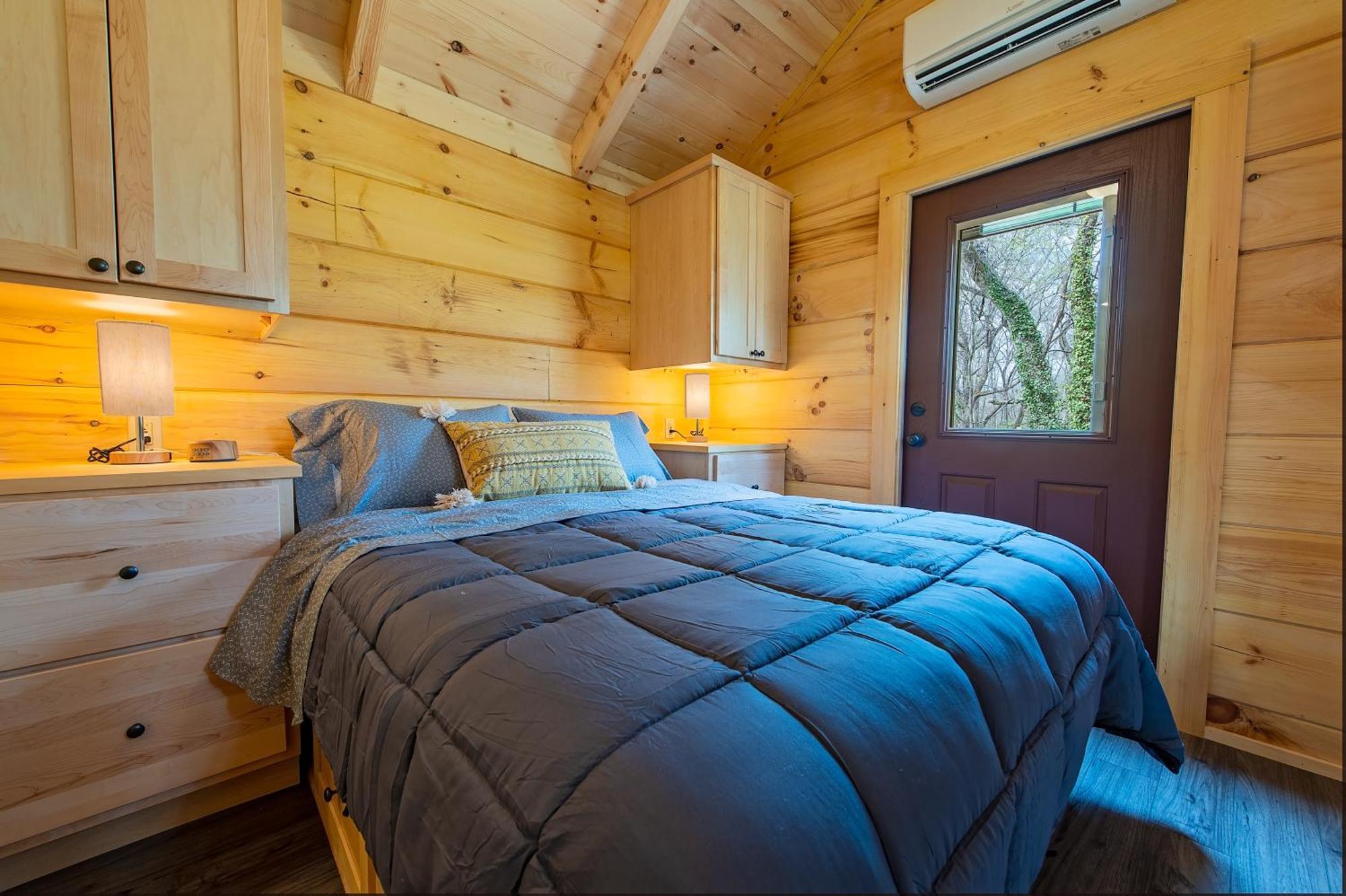 Meg Cabin Tiny Rustic Comfort On Lookout Mtn Chattanooga Esterno foto